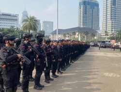 Amankan Aksi Demo, 1.211 Personel Dikerahkan di Jakarta Pusat