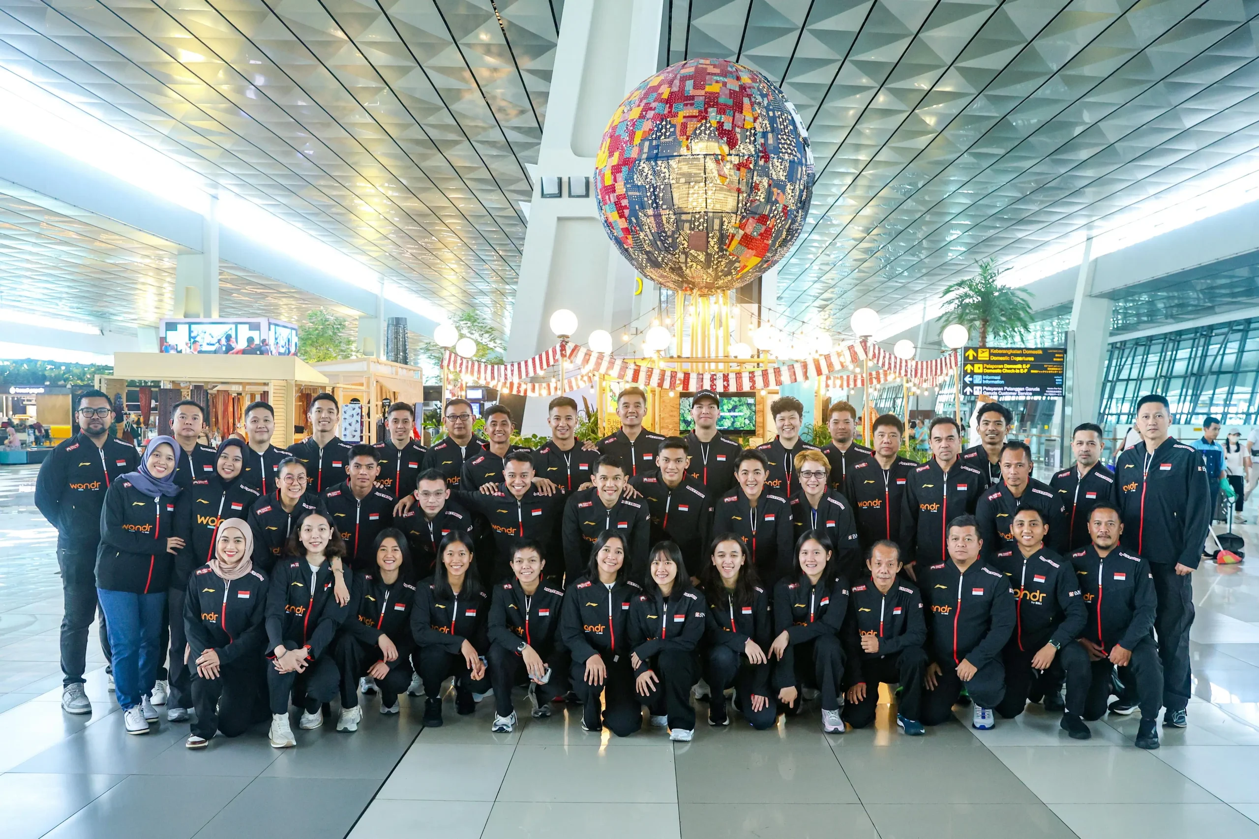 elang Piala Sudirman 2025, Tim Indonesia Bertolak ke Xiamen