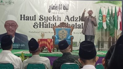 Haul Syaikh Adzkiya’ dan Halal Bihalal Bani Adzkiya’ di Polaman Berlangsung Khidmat