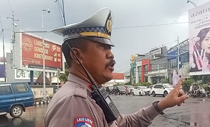 Kondisi Lalu Lintas H+2 Lebaran di Kota Kediri: Lancar Meski Didominasi Kendaraan dari Luar Kota