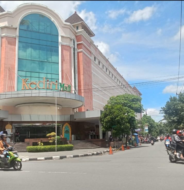 Jalanan Kota Kediri Lengang Pascamudik, Pusat Perbelanjaan Sepi Pengunjung