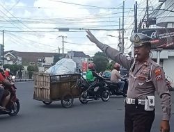Arus Lalu Lintas di Kota Kediri Mulai Lancar Meski Jalan Urip Sumoharjo Masih Padat