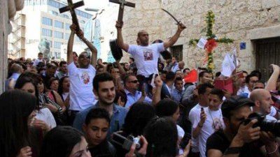 Pasukan Israel Batasi Akses Umat Kristen Palestina Rayakan Pekan Suci di Yerusalem