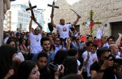 Pasukan Israel Batasi Akses Umat Kristen Palestina Rayakan Pekan Suci di Yerusalem