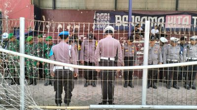 Empat Anggota Koramil Pesantren Dikerahkan Amankan Laga Liga 4 di Kediri