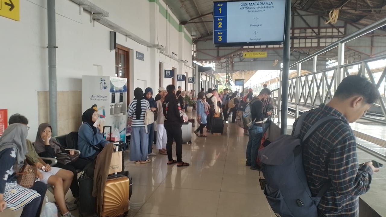 Lebaran 2025, Daop 7 Madiun Layani 157 Ribu Penumpang, Arus Balik Masih Tinggi