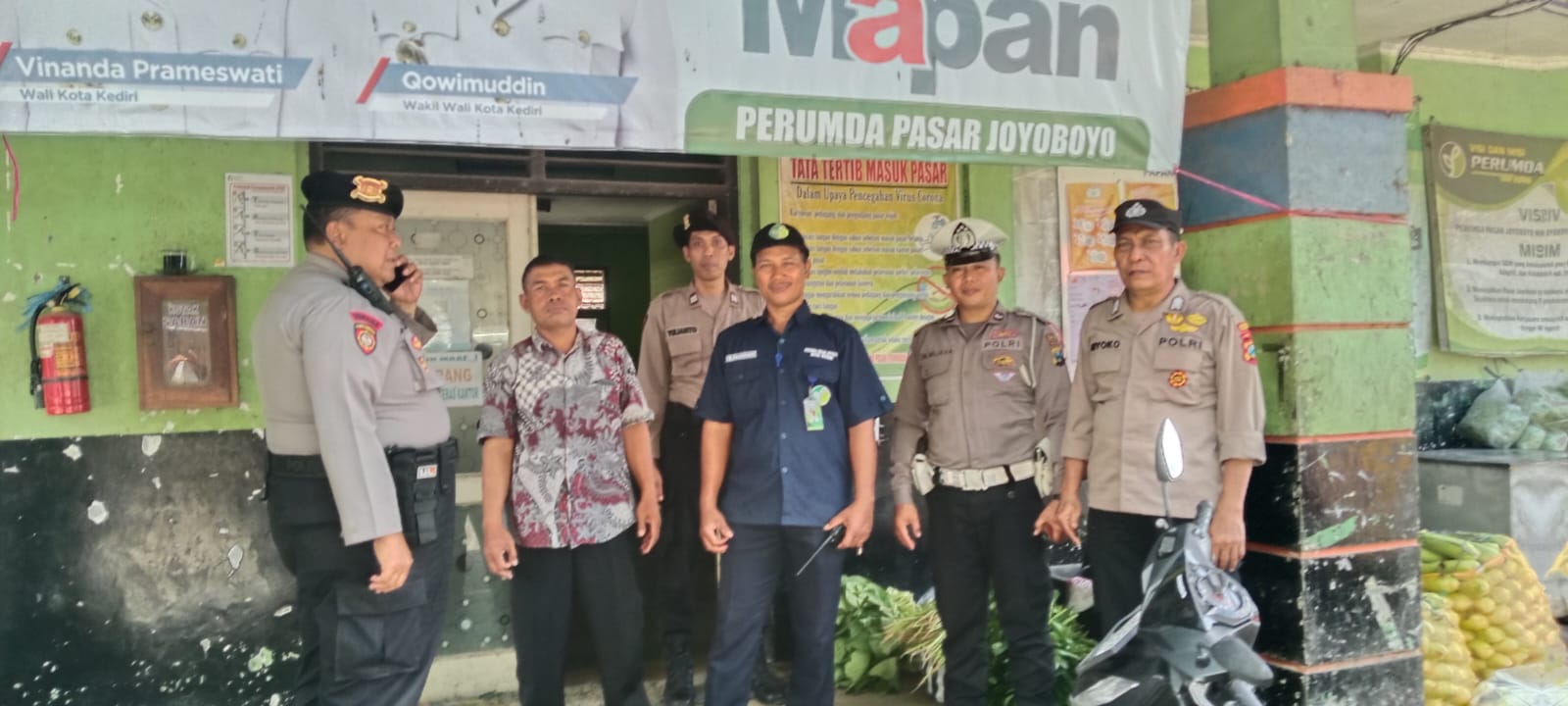 Kapospam Polsek Pesantren Perketat Patroli Selama Lebaran, Pastikan Keamanan Warga