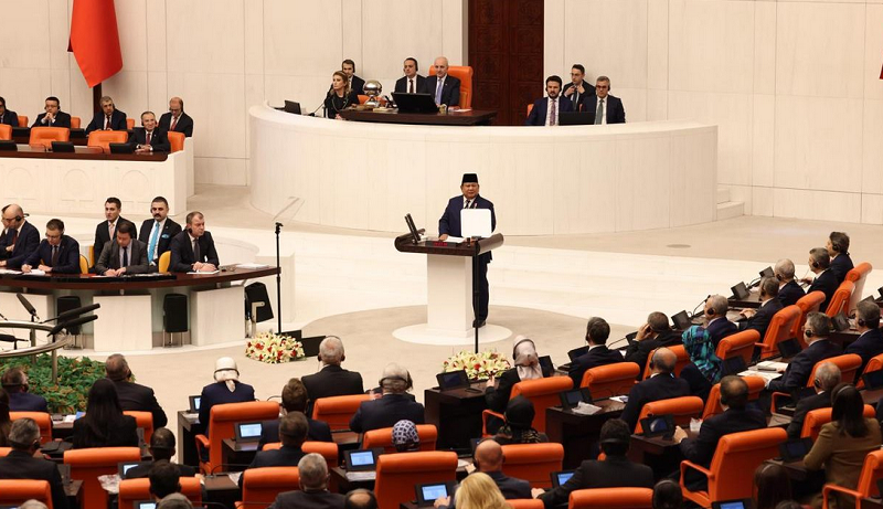 Presiden Prabowo: Indonesia-Turki Harus Jadi Pilar Perdamaian Dunia Islam dan Global South