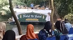 Jalin Keakraban, Kecamatan Pesantren Gelar Halalbihalal di Wisata Alam Sumber Banteng