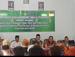 Koramil Pesantren Gelar Komsos dan Halal Bihalal Pererat Sinergi dengan Warga