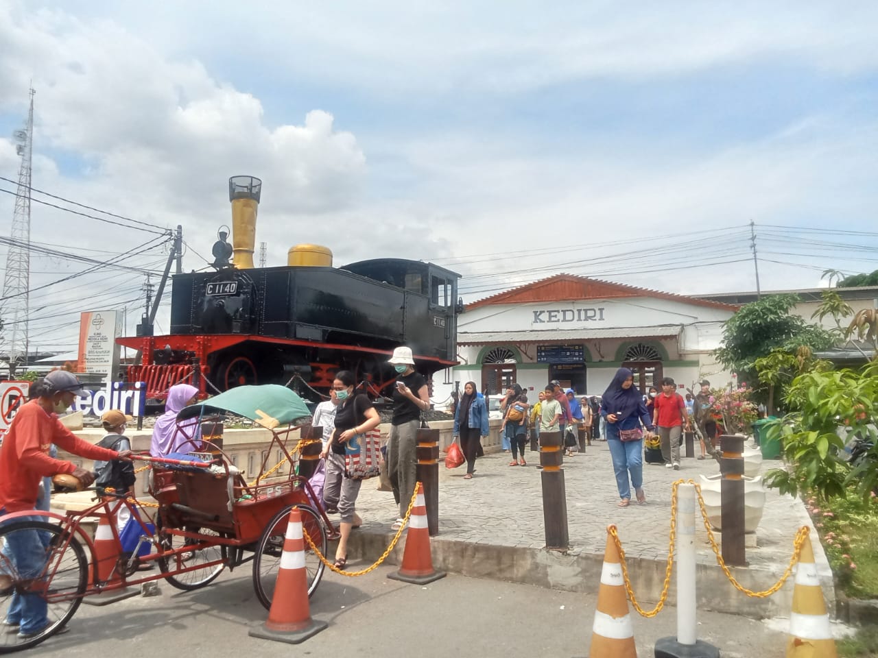 Selama Lebaran 2025, Stasiun Kediri Layani Lebih dari 38 Ribu Penumpang