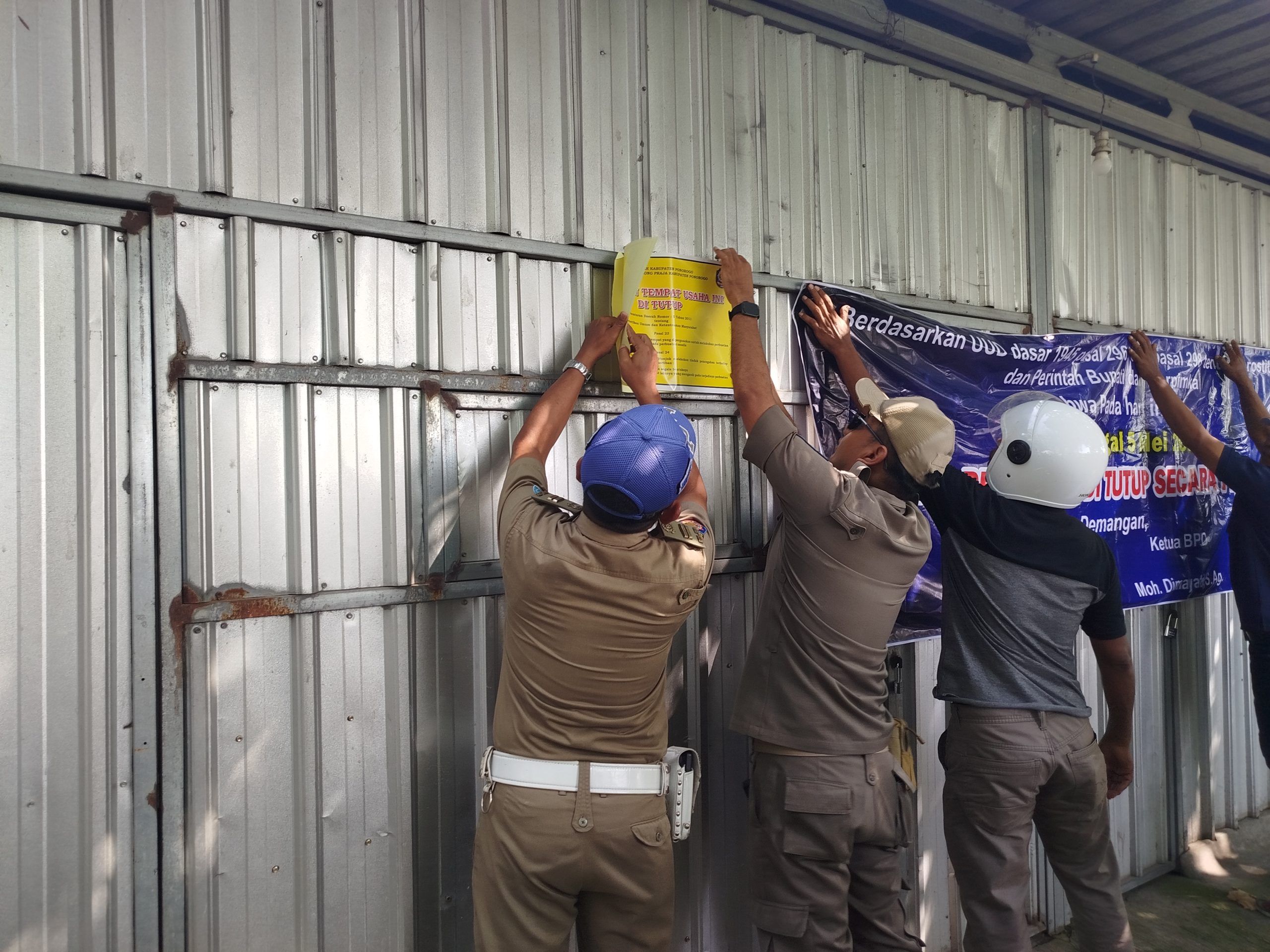 Warung Kopi Berkedok Prostitusi di Ponorogo Disegel, 13 Pekerja Positif HIV