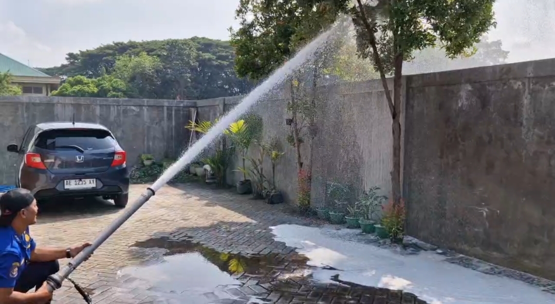 Sarang Tawon Vespa Resahkan Warga, Damkar Ponorogo Turun Tangan Setelah Bocah 10 Tahun Tersengat