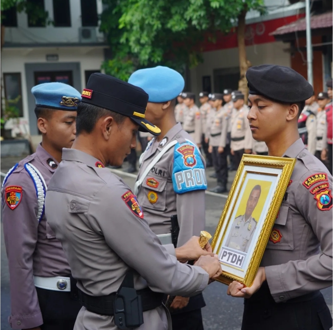162 Hari Mangkir, Anggota Polres Ponorogo Dipecat Tak Hormat