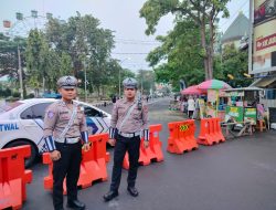 Polres Lamongan Jamin Keamanan “Minggu Ceria”, Masyarakat Diimbau Laporkan Premanisme Lewat Call Center 110 dan WA Kapolres