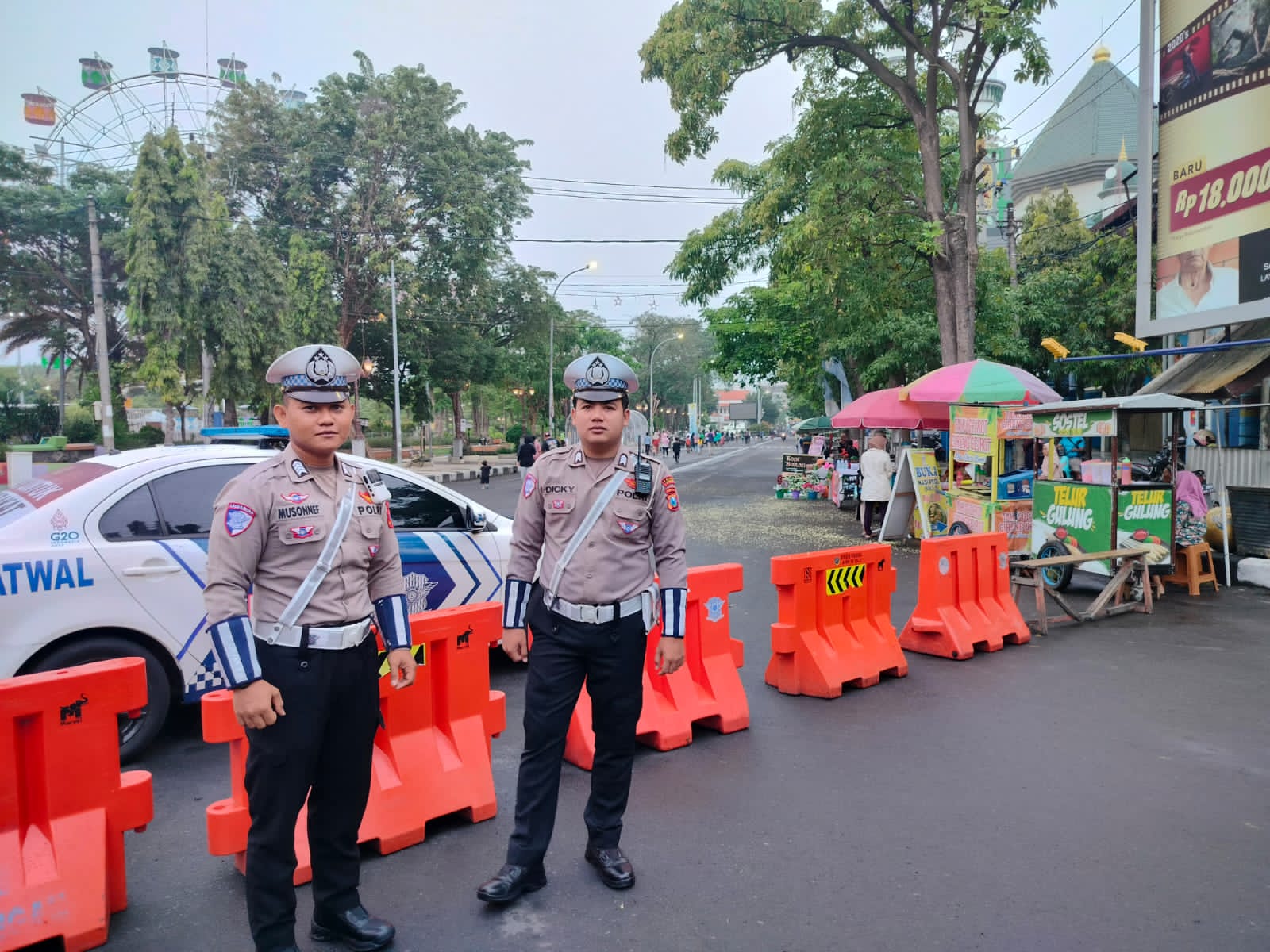 Polres Lamongan Jamin Keamanan "Minggu Ceria", Masyarakat Diimbau Laporkan Premanisme Lewat Call Center 110 dan WA Kapolres