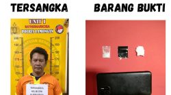 Polres Lamongan Tangkap Pengedar Sabu di Pinggir Jalan, Satu Tersangka dan Barang Bukti Diamankan