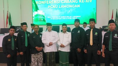 PCNU Lamongan Resmi Dipimpin KH Salim Azhar dan Gus Syahrul Munir