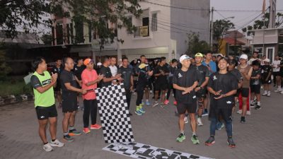 Kapolres Lepas Ratusan Pelari di Event Segoborun Sambang Gondang Volume 3, Lamongan