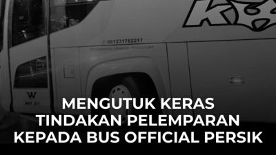 Bus Persik Kediri Diserang Saat di Stadion Kanjuruhan, Arema FC Sampaikan Permintaan Maaf!