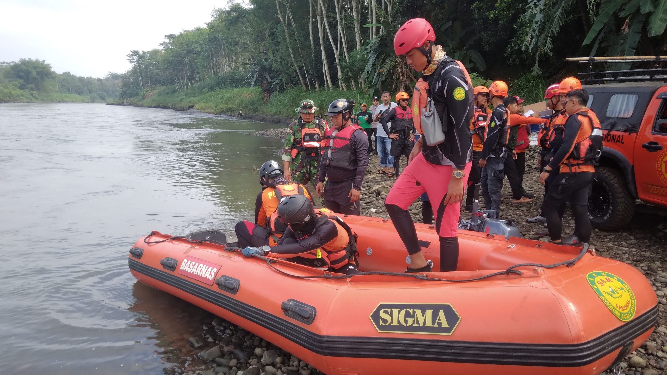 Hari Kedua Pencarian Remaja Hanyut di Sungai Brantas, 35 Personel Dikerahkan