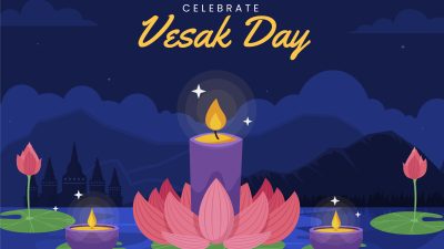 Kumpulan Poster Hari Raya Waisak Unik dan Keren, GRATIS!