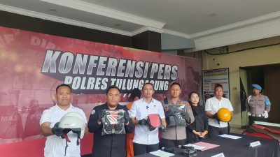 Miris! Residivis Ajak Anak Tiri Dibawah Umur Curi Motor di Tulungagung, Tiga TKP Jadi Sasaran