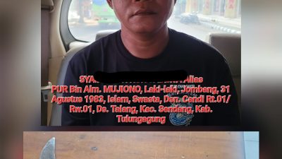 Tiga Tahun Buron! Pelaku Penganiayaan Berat di Tulungagung Akhirnya Ditangkap