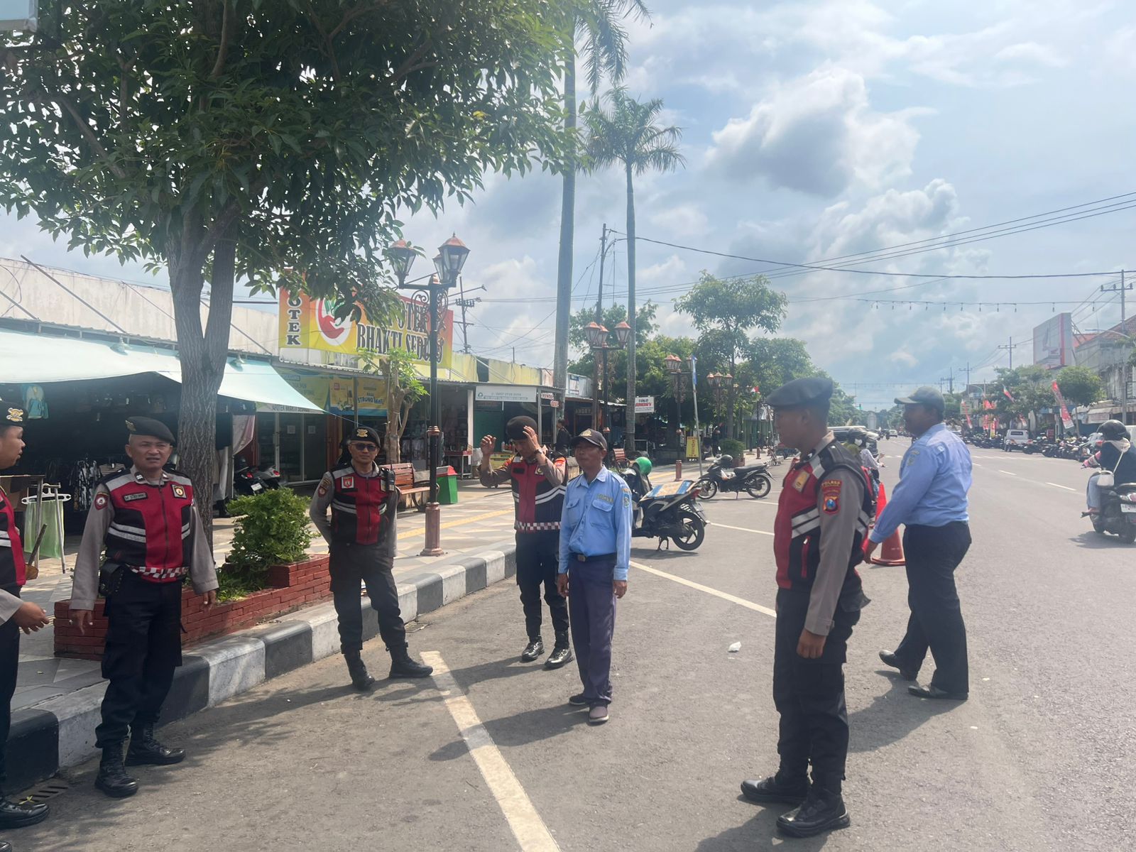 Polres Nganjuk Gencar Berantas Premanisme di Kawasan Jalan Ahmad Yani