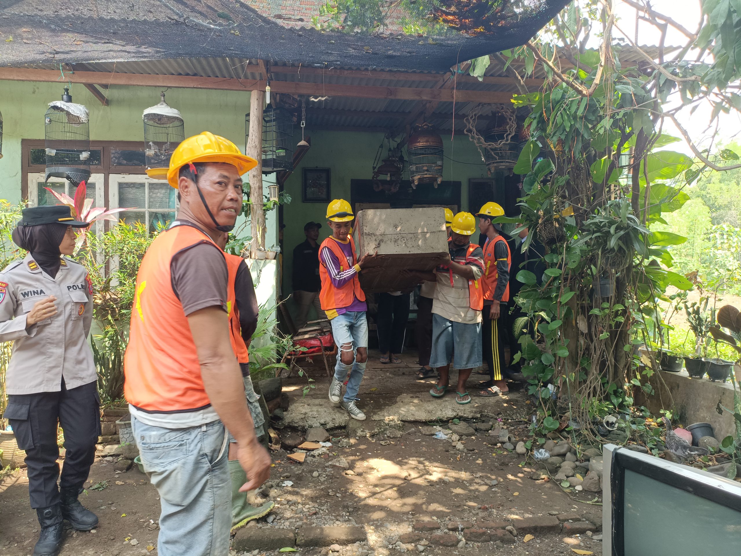 Proyek Tol Akses Bandara Dhoho,  Lahan di Mojoroto Dikosongkan Meski Sempat Ditolak