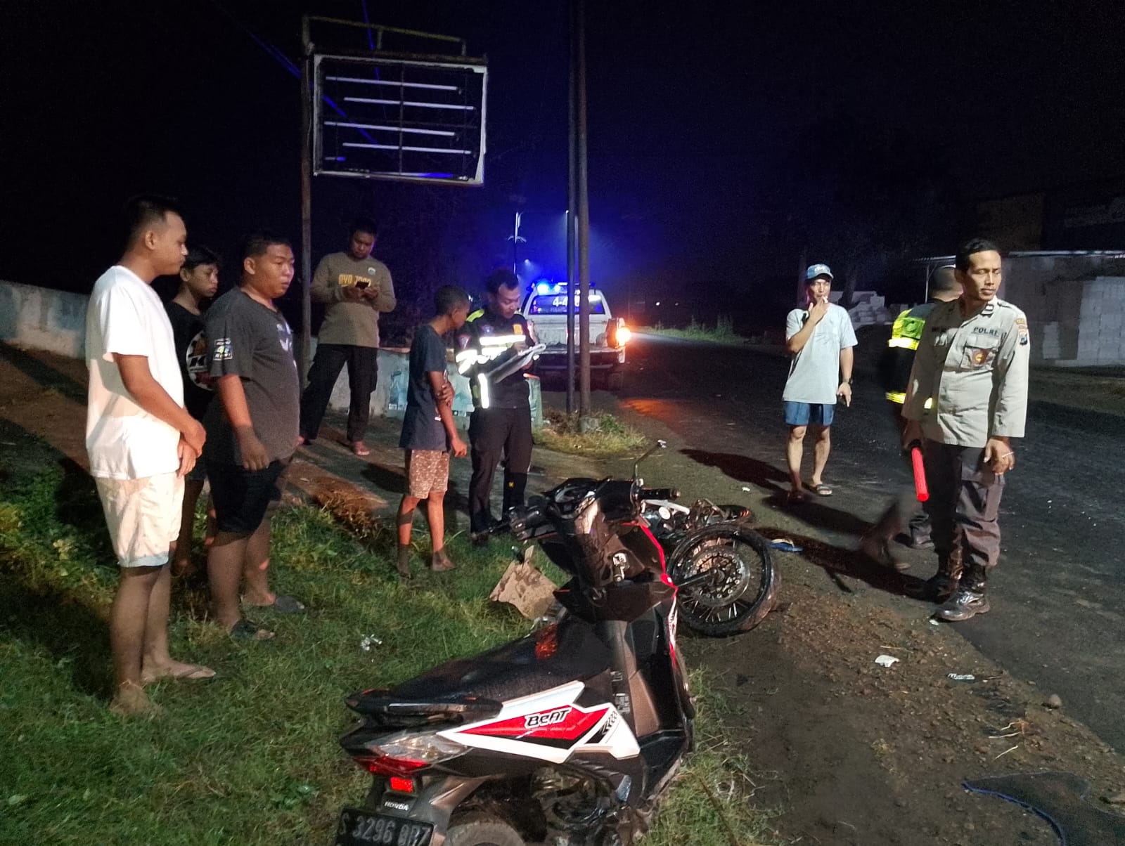 Kecelakaan Maut di Simpang Empat Grobogan Jombang, Dua Pemotor Tewas
