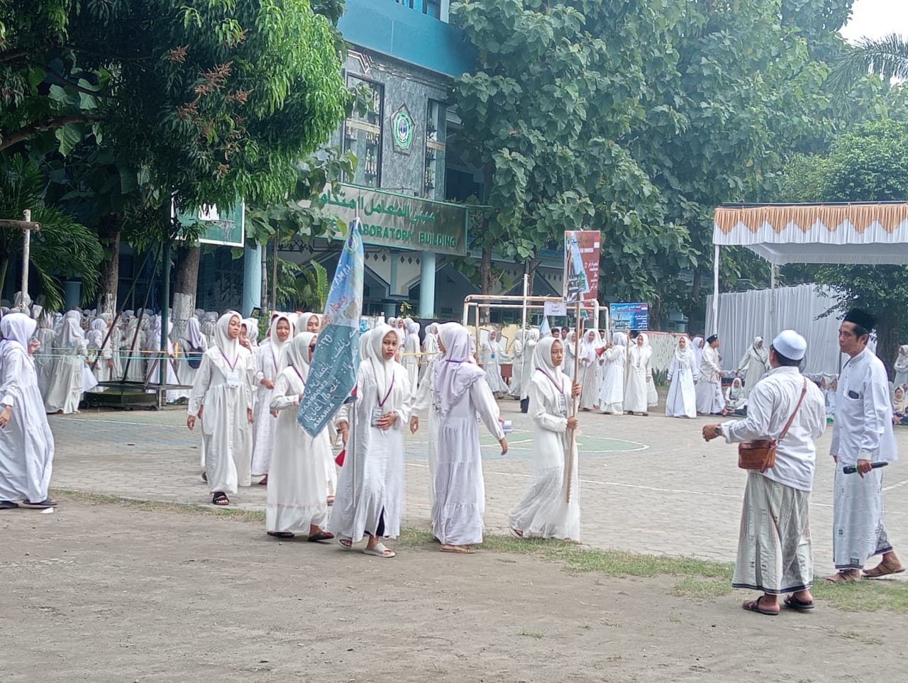 Darul Ulum Rejoso Jombang Gelar Simulasi Manasik Haji, Bekali Santri dengan Praktik Langsung
