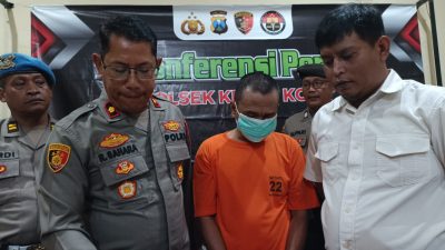 Polsek Kediri Kota Bongkar Aksi Curanmor Jaringan Bekasi, Pelaku Diciduk Saat Tidur di Depan TV