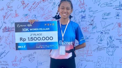 Atha Sifa Salsabella Pelari Muda yang Sukses Tembus Podium di Ajang Lari Pelajar se-Jawa