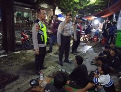Patroli Dini Hari, Polisi Temukan Sekelompok Remaja Perguruan Silat Nongkrong di Jalan