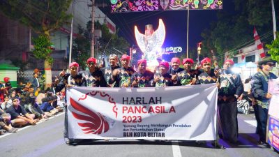 Pawai Lampion Grebeg Pancasila di Blitar Dilarang Gunakan Sound Horek
