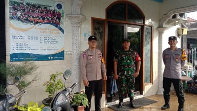 Aparat Gabungan Amankan Ibadah Paskah di Gereja Maranatha Ngadiluwih