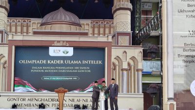 Mendikdasmen RI Resmi Buka OKUI 2025 di Gontor, Tekankan Pentingnya Ulama Berbasis Intelektual