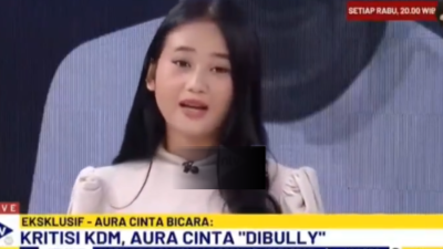 Usai Dihujat Se-Indonesia Aura Cinta Diundang ke Stasiun TV: Bangga Sih!