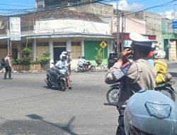 Polres Kediri Kota Perketat Pengamanan Titik Rawan Saat May Day 2025