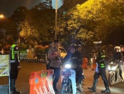 Operasi Cipta Kondisi di Kediri, 157 Pelanggar Lalu Lintas Terjaring di Depan Wisata Pagora