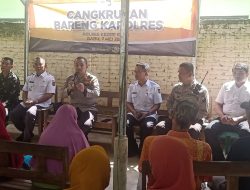 Kapolres Kediri Kota Cangkrukan Bareng Warga Ngronggo, Dengar Aspirasi dan Berikan Layanan Kesehatan Lansia