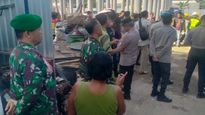 Koramil Pesantren Turunkan Personel Bantu Eksekusi di Mojoroto, TNI-Tim Sipil Tunjukkan Sinergi Lapangan