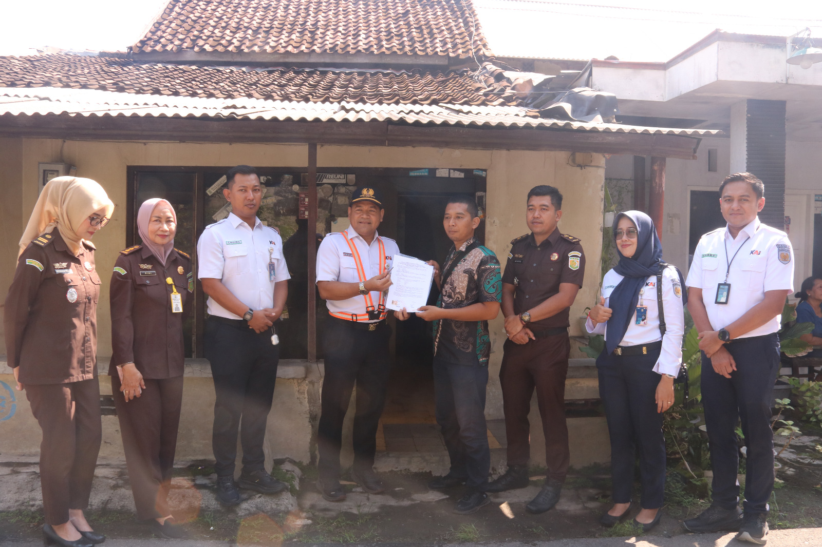 KAI Daop 7 Madiun dan Kejari Kota Madiun Amankan Aset Negara Bernilai Miliaran Rupiah