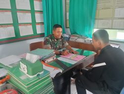 Koramil 0809/02 Pesantren Layani Warga Bangsal yang Ingin Daftar Tamtama TNI AD