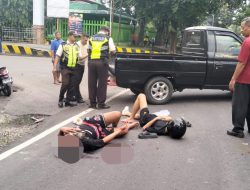 Seorang Remaja  Luka Parah Setelah Tertabrak Truk di Depan PG Pesantren Kediri, Ini Identitasnya