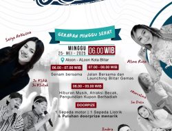 CFD Kembali Digelar, Wali Kota Blitar Ajak Warga Meriahkan “Gemas” Minggu Ini