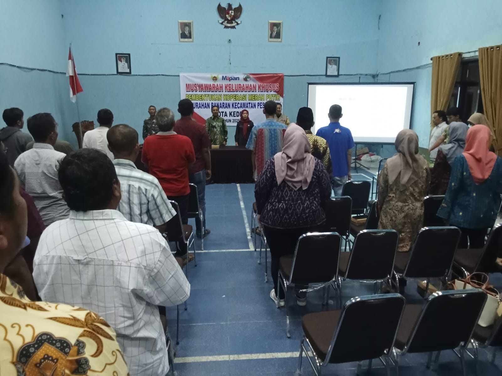 Tiga Pilar Banaran Dukung Pembentukan Koperasi Merah Putih, Bhabinkamtibmas Turut Hadir