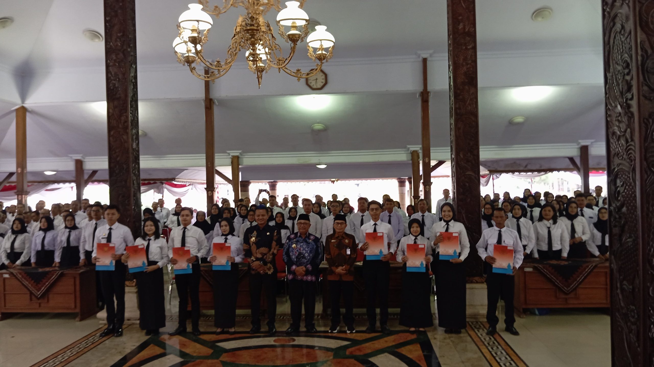 Baru Dilantik Akhir Mei, 836 PPPK Pemkab Blitar Mulai Terima Gaji Juni Ini