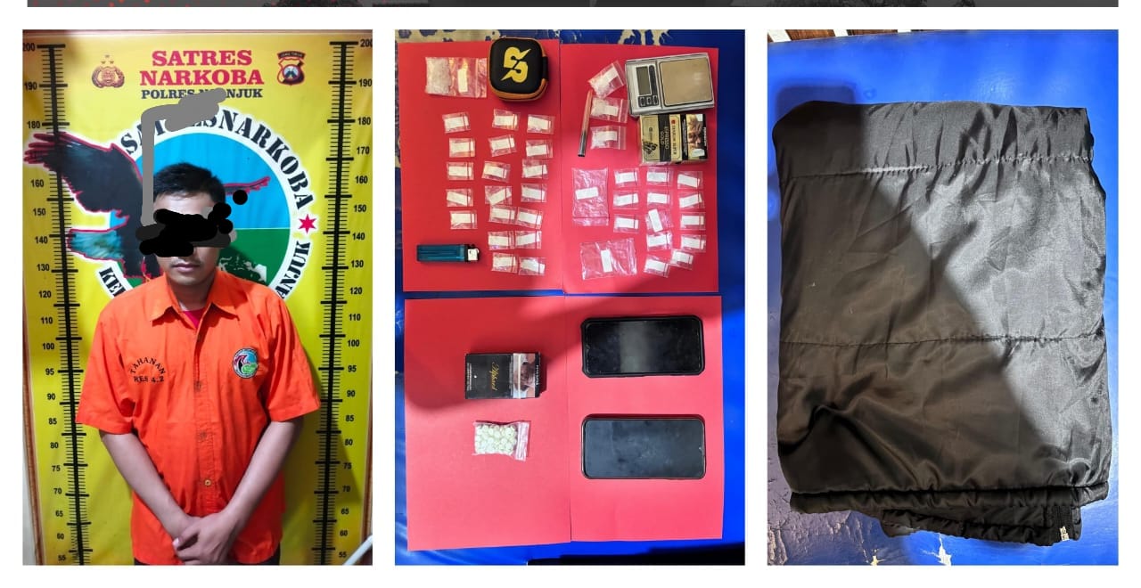 Buron Pengedar Narkoba di Nganjuk Akhirnya Tertangkap Polisi